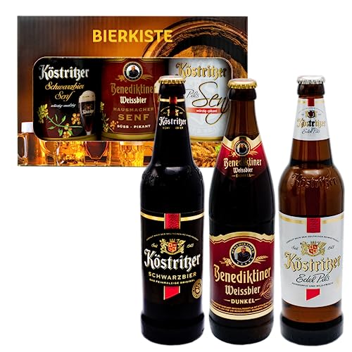 Altenburger Original Bierkiste mit passenden Bieren - drei mit Bier...