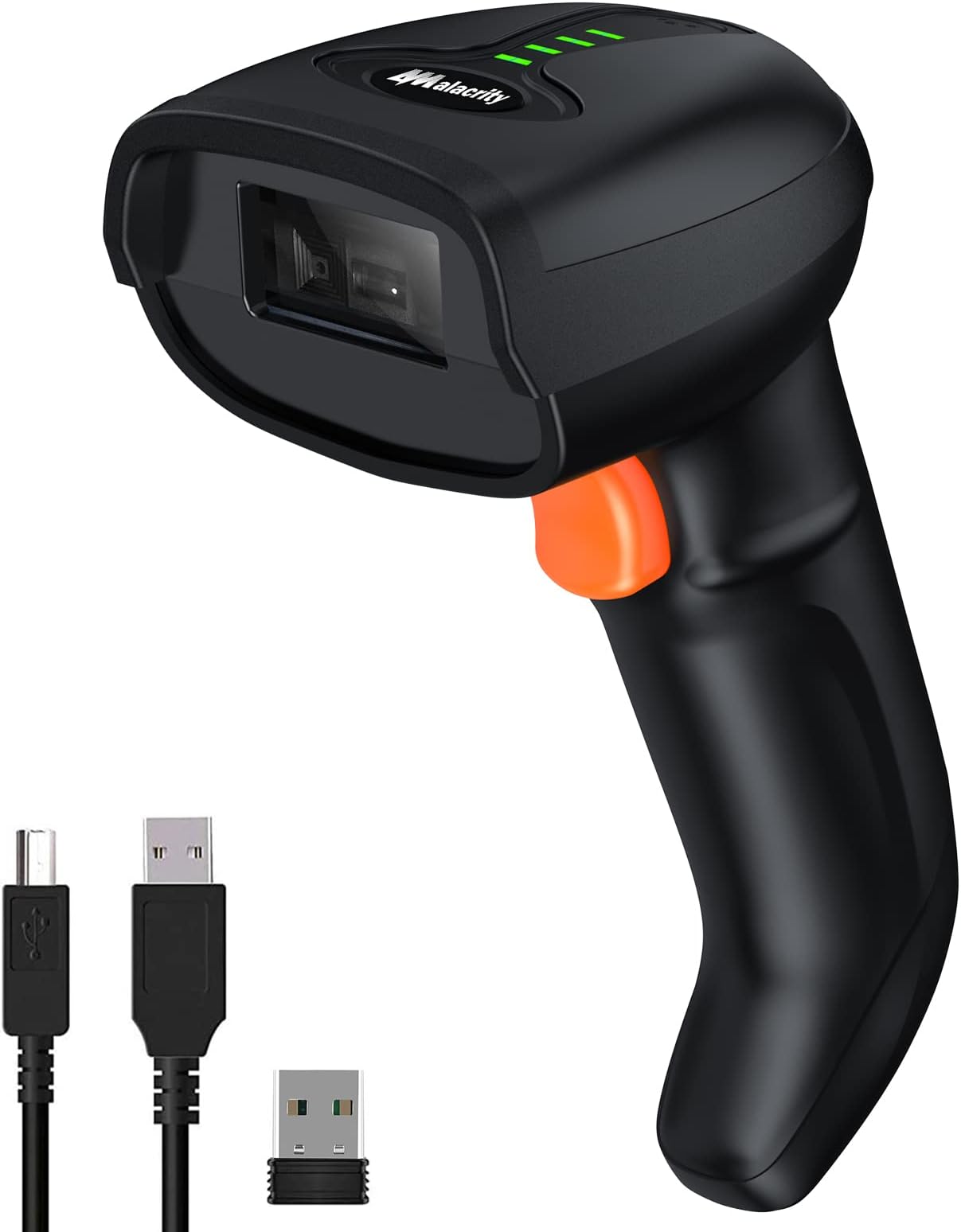 Amazon.com : Handheld USB Barcode Scanner Wired Automatic 1D Bar Code ...