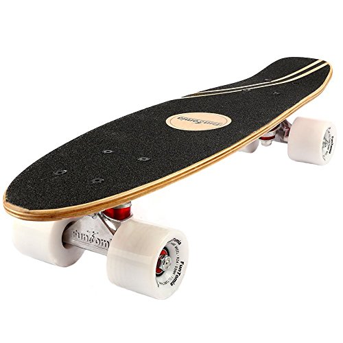 FunTomia® Mini-Board Skateboard 25,5 INCH (65cm) met een Canadees 7-laags esdoorndek/MACH1® ABEC-11 High Speed lagers… - Afbeelding 8