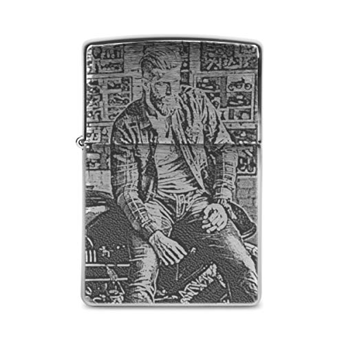 Zippo Sturmfeuerzeug Original Chrom gebürstet individuelle Gravur Eigenes Foto - Fotogravur