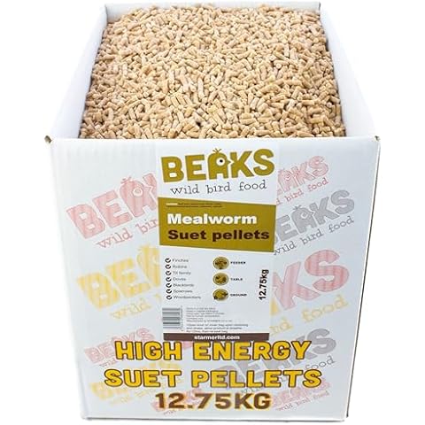 BEAKS Mealworm Suet Pellets 12.75kg Box Cover