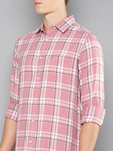 Image of Allen Cooper Checks Shirts for Men - 100% Cotton Comfort Fit Casual and Formal Shirt - Breathable, Soft, Classic Style (Multiple Colors)