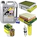 Produktbild QR-PARTS 69356567 Filter Set Inspektionspaket 5 Liter Motoröl Top Tec 4100 5W-40 MANN-FILTER Innenraumfilter Kraftstofffilter Luftfilter Ölfilter