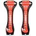 2 Pack Car Safety Hammer With Carbide Tip - Emergency Vehicle Escape Tool - Seat Belt Cutter - Window Punch - Auto Glass Breaker - Rescue Survival Kit by Ammallo