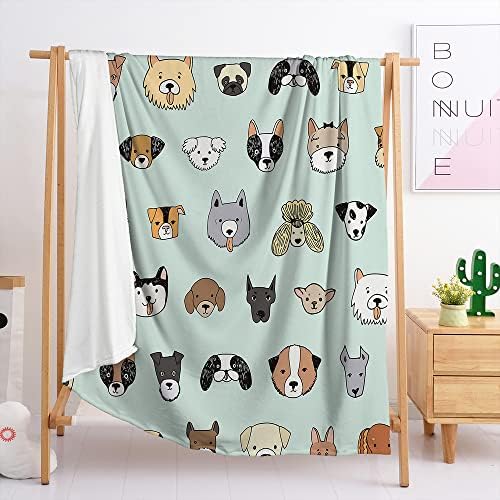 Highdi Fleece Throw Blanket 3d Animal Print Soft Double Layer Plush Blanket Bedding for Sofa Bed Couch, 100% Microfiber Winter Warm Single Double King Blankets (Grey penguin,90x120cm)