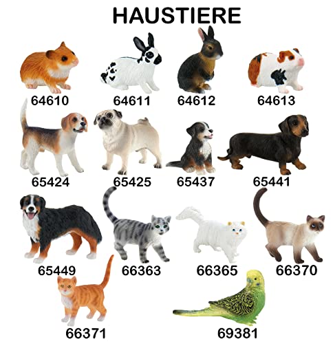 Bullyland 65424 - Spielfigur Beagle, ca. 6,2 cm große Tierfigur, detailgetreu, PVC-frei, ideal als Tortenfigur und… – Bild 5