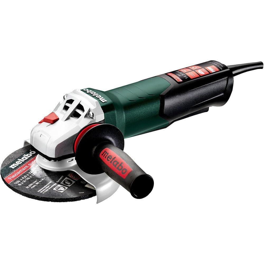 Meuleuse d'angle 6 pouces Metabo pour couper l'acier sur vos chantiers de rénovation