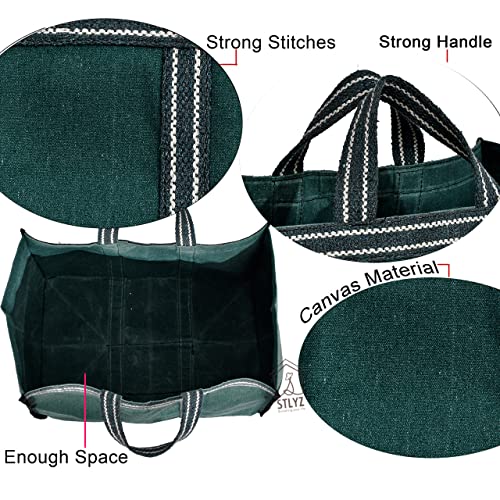 Image of X-Large Heavy Duty Canvas Grocery Bag (Thela) | Reusable Shopping Tote Bag for Vegetables, Groceries & Daily Essentials | Strong Cloth Market Carry Bag with Reinforced Handle, Eco-Friendly