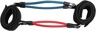 Leg Resistance Band with Ankle Straps for Yoga Physical Therapy