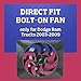 Flex-A-Lite Black Magic Xtreme Direct-Fit Electric Fan for 2003-2008 Dodge Ram with Variable Speed Controller, Puller Fan for V6 and V8 Engines (183), Car Accessories, 15 Inches
