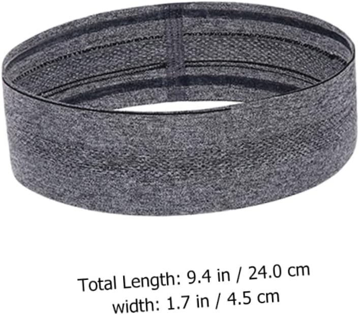 6Pcs Elastic Sports Headbands Non Slip Yoga Workout Hair Accessories for Men Women Moisture Wicking Comfortable Stretchy Headwraps for Running Fitness
