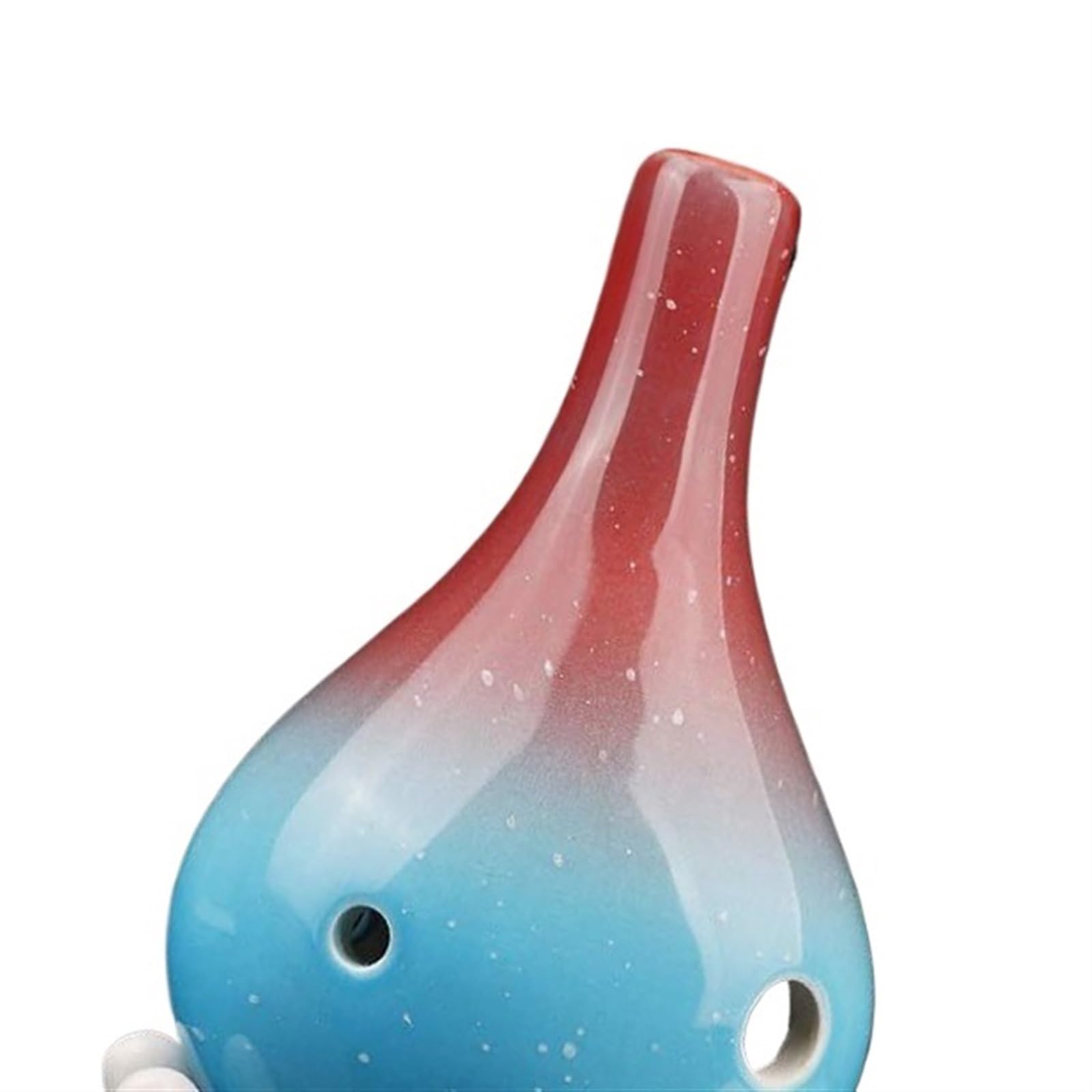 Ocarina principianti Ocarina Per Principianti 6 Fori Tono Medio Flauto A Sei Fori Professionale 12 Strumenti Musicali In Ceramica Xun(Red)