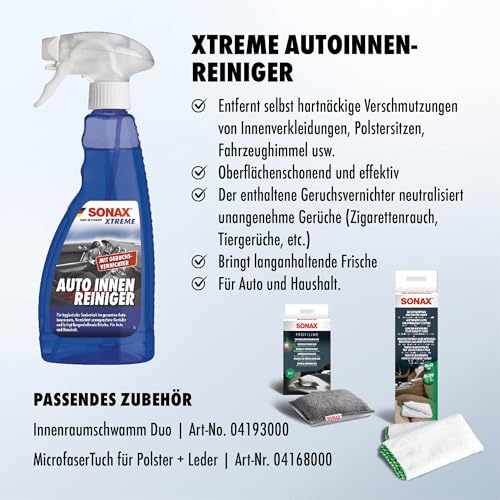 SONAX XTREME Autoinnenreiniger & Geruchsneutralisierer (500 ml) – Ansicht 3