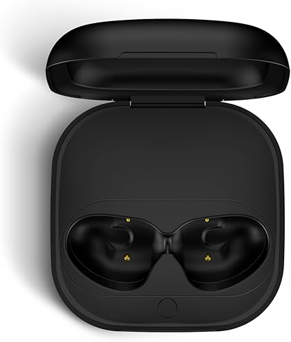 Jinstyles Funda de carga inalámbrica compatible con Beats Fit Pro, cargador portátil de repuesto con botón de sincronización de emparejamiento