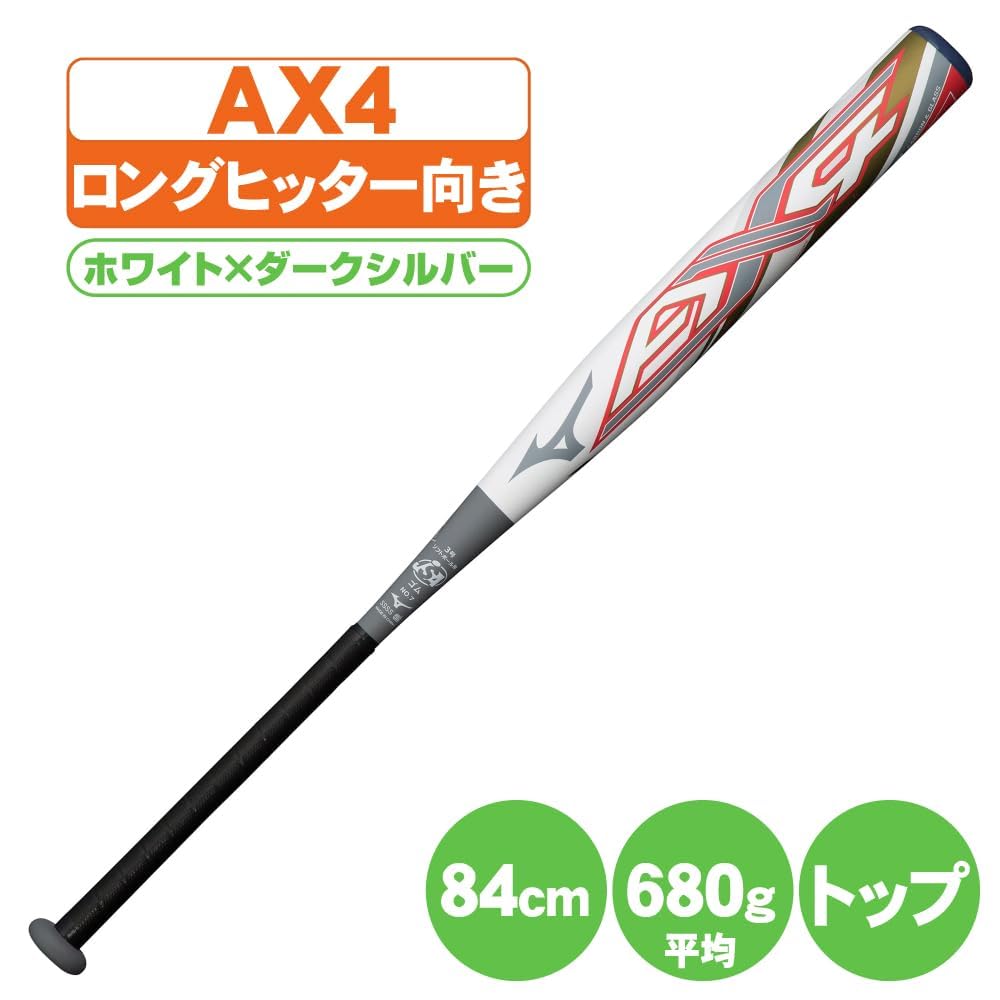 Amazon | ミズノプロ ソフトボール 3号 バット AX4 ソフトボールバット