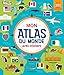 MON ATLAS DU MONDE AVEC STICKERS