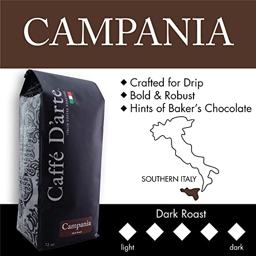 Caffe D’arte Café Molido Tostado Oscuro 12 oz miniatura 3