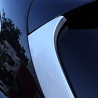 Vista 5 de YIWANG ABS cromo plata para Alfa Romeo Stelvio 2017-2020 puerta trasera exterior puerta trasera panel decorativo Trim Auto Accesorios