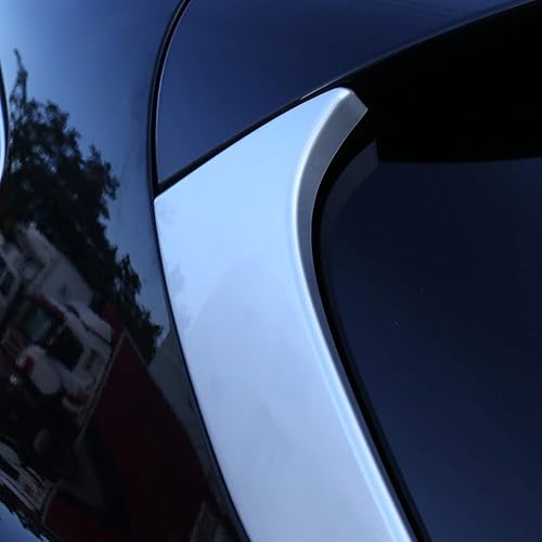 Miniatura 5 de YIWANG ABS cromo plata para Alfa Romeo Stelvio 2017-2020 puerta trasera exterior puerta trasera panel decorativo Trim Auto Accesorios