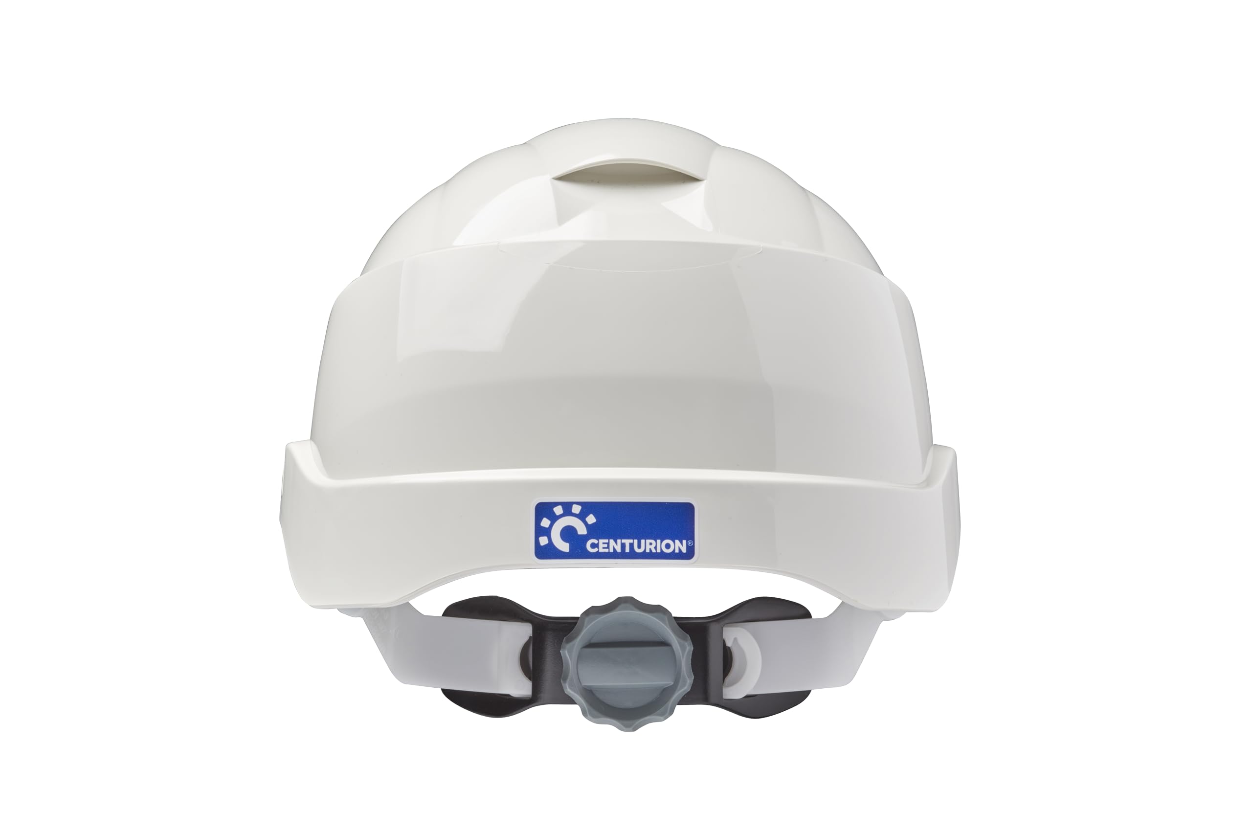 Centurion - Casco di sicurezza con protezione per gli occhi, casco industriale Spectrum Secureplus con occhiali integrati, perfetto se si indossano occhiali da vista durante il lavoro, ventilato