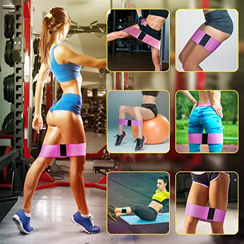 Londys Booty Bands, Non Slip Resistance Bands For Legs And Butt, Workout Bands Exercise Bands Glute Bands For Women, 3 Pack #TOP1