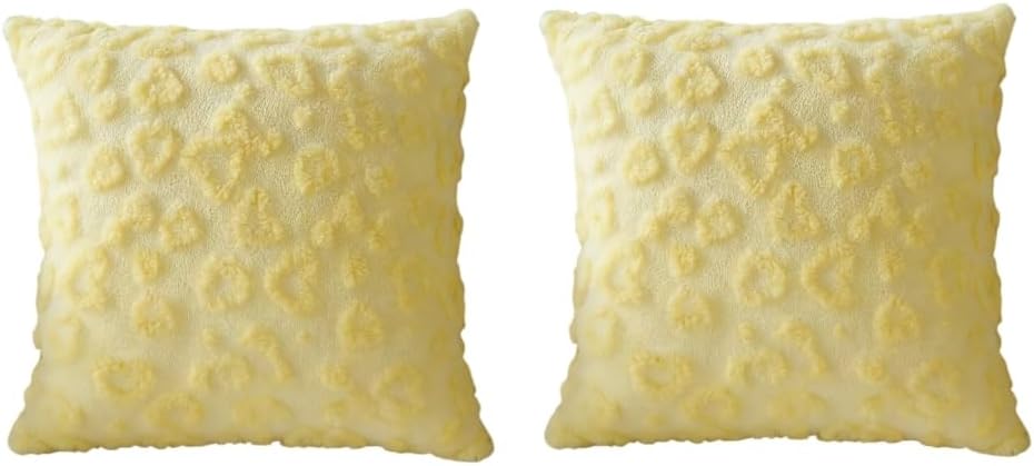 2 Soft Embroidered Bedding Protectors with Lovely Heart Designs