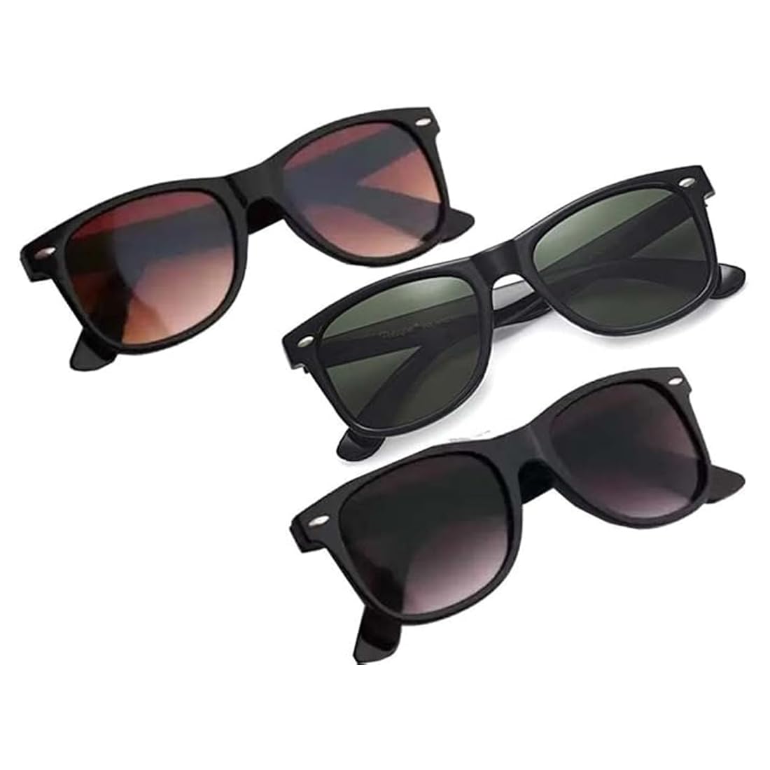 UV Protected Sunglasses for Men & Women | Full-Rim Cover Eyewear for Driving, Cycling, Sports | Lightweight Flexible Optical Frame for All-Day Comfort & Selfies ARN205-16-image-28