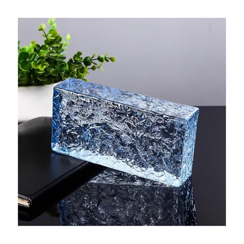 Bloc de verre transparent et briques de cristal pour cloison de bureau