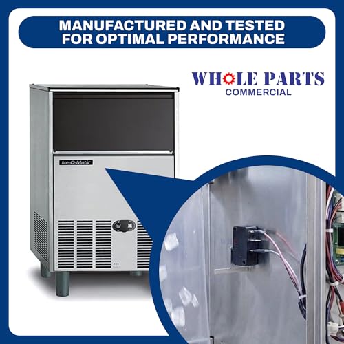 Interrupteur de limite de bac à glace Whole Parts Commercial Ice Machine Part# 9101124-02 (V3L-776-D8) - Remplacement et compatible avec certaines machines à glace Ice-O-Matic