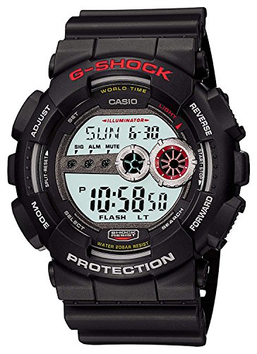 CASIO �J�V�I G-SHOCK �f�V���b�N �����Y�r���v ���P�xLED�o�b�N���C�g���� �C�O���f�� GD-100-1ADR �u���b�N [���v] �t�A���i