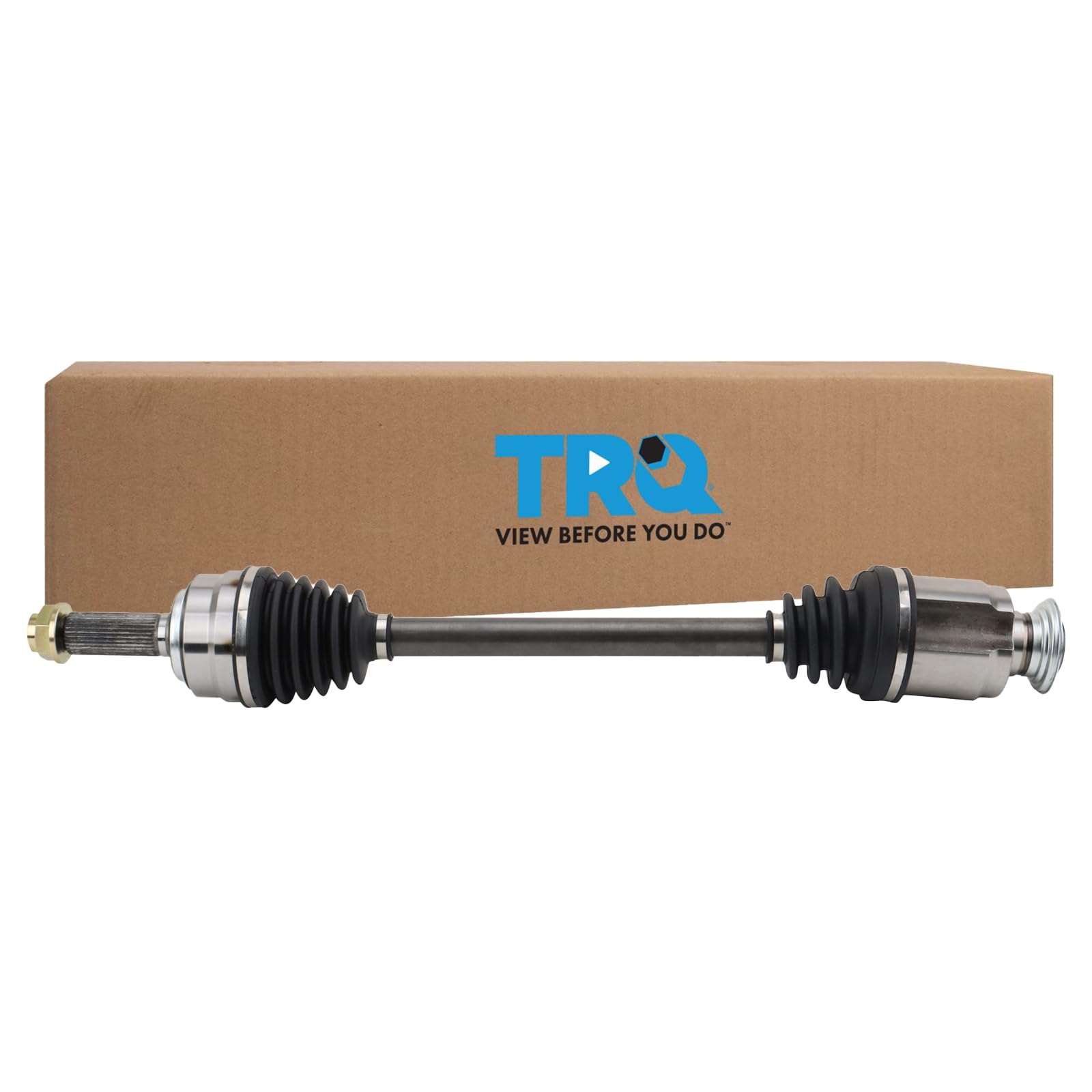 TRQ Front Right CV Axle Shaft Assembly Passenger Side Compatible with 2007-2009 Acura MDX 2009-2011 Honda Pilot