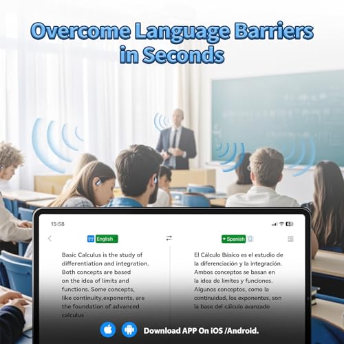 Image of AI Translation Earbuds Real Time no Subscription Offline 150 Language Translator Device &10 Offline Packs Bluetooth Earbud 3in1 Real-Time Translation Device for Travel Business Learning