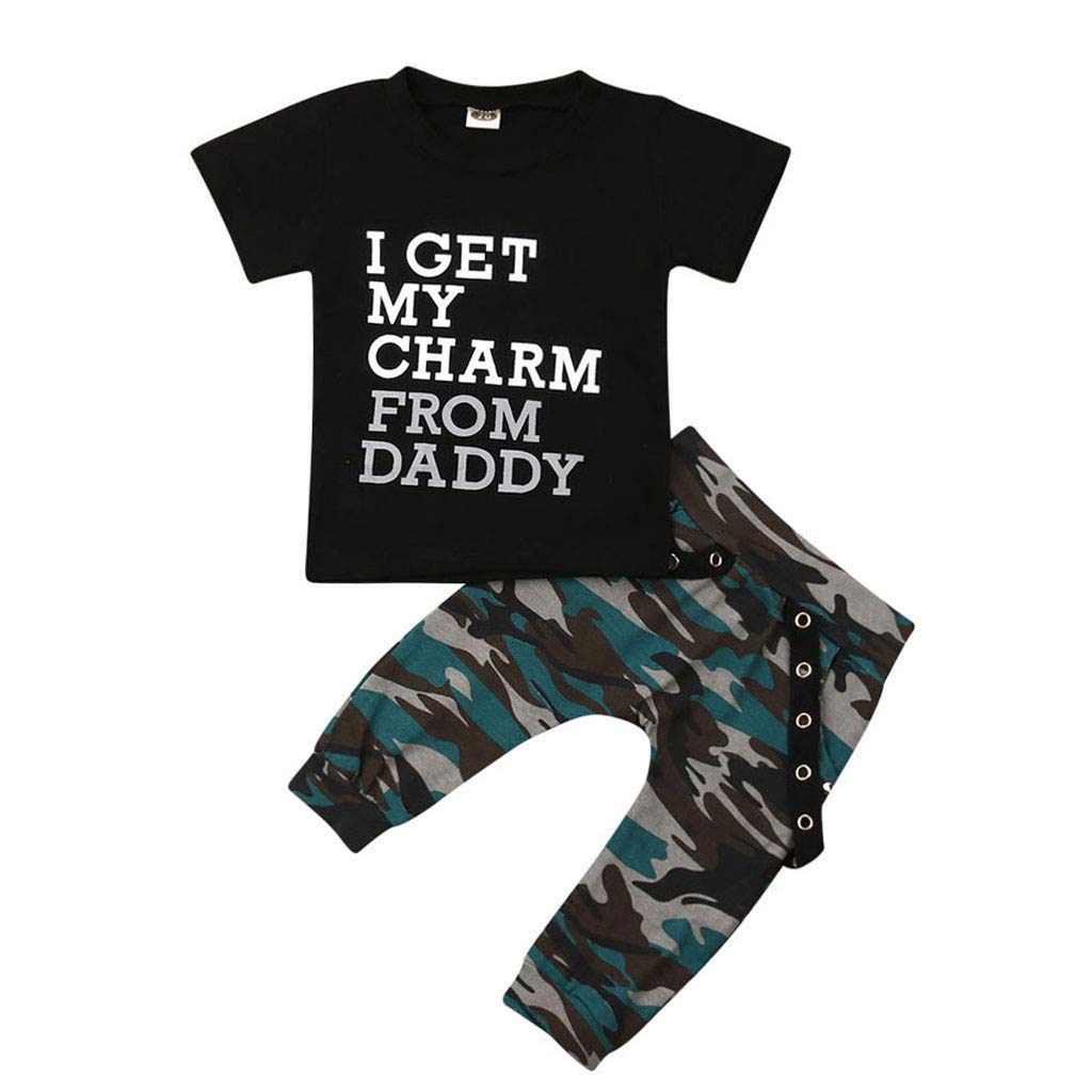 TTlove Newborn Baby Girl Long Sleeve Floral Hoodie Sweatshirt Tops+ Pant Clothes Outfits Set,Leopard Print Tracksuit,Baby Winter,Toddler Infant Boy Girl Cute Floral Hoodie