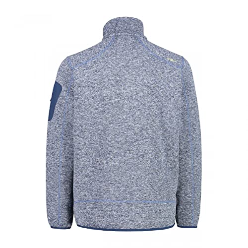 CMP Knit tech mélange fleece jacket, Man, Blue