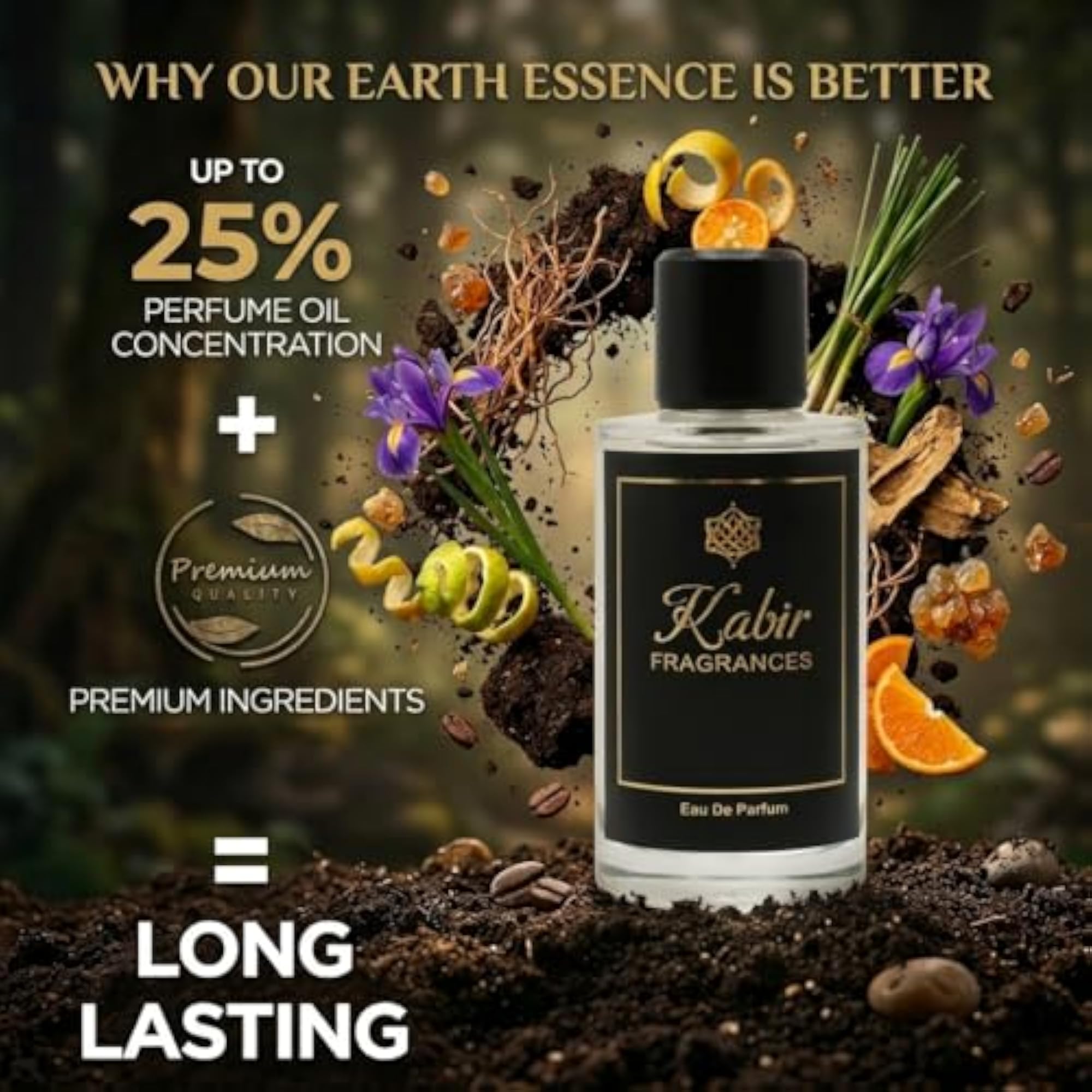 Earth Essence by - Men's Eau de Parfum - 100ml