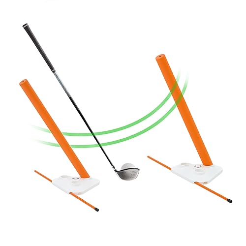 Golf Swing Training Aid - Alignment Discs & Rods |
