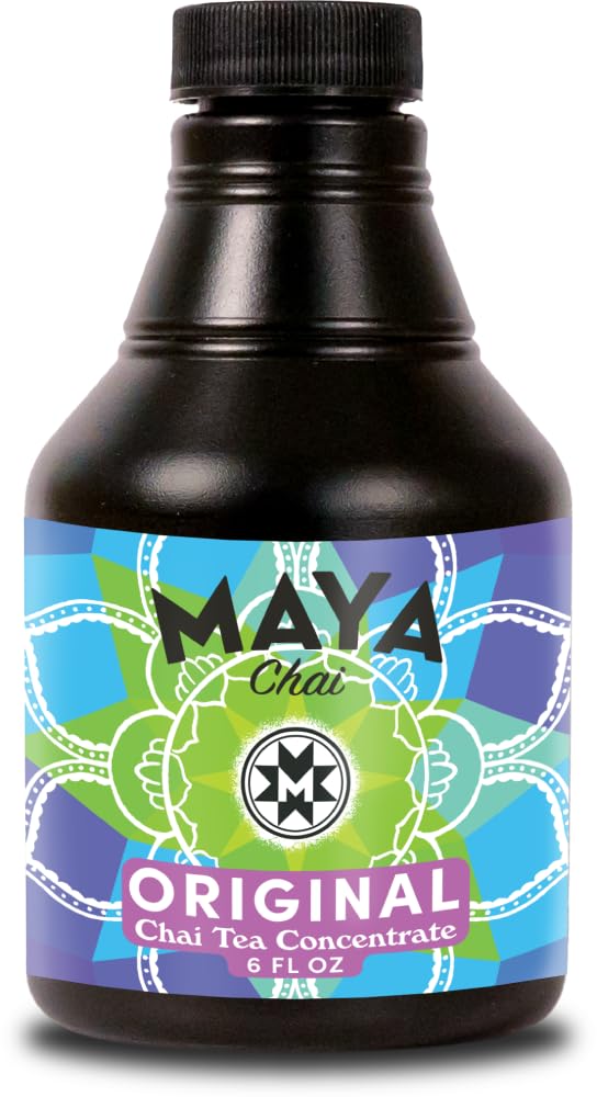 Maya Chai Tea Concentrate, Heritage Recipe, Original, 6 Fluid Ounce