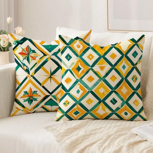 Housse coussin 60x60cm imperméable double face avec fermeture éclair invisible
