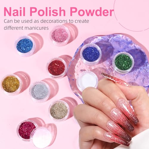 Kit de uñas acrílicas Major Dijit con lámpara LED y taladro eléctrico miniatura 6