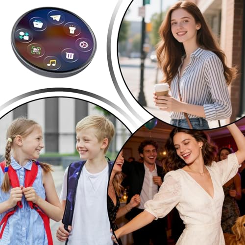 Pin digital con pantalla táctil e insignia electrónica para adolescentes 5