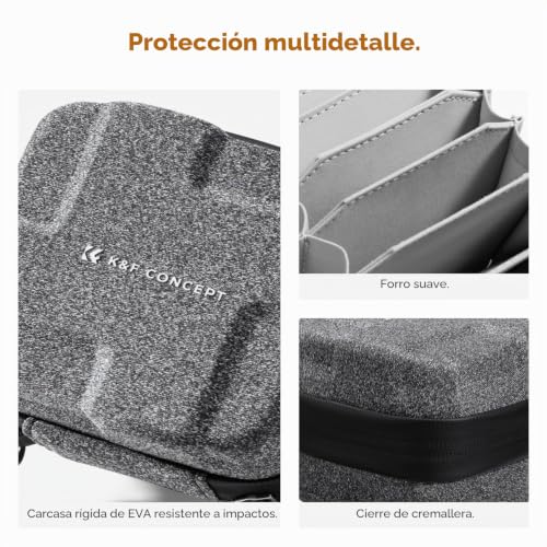 Bolsa para 10 filtros de objetivo construcción resistente al agua 95 mm 3