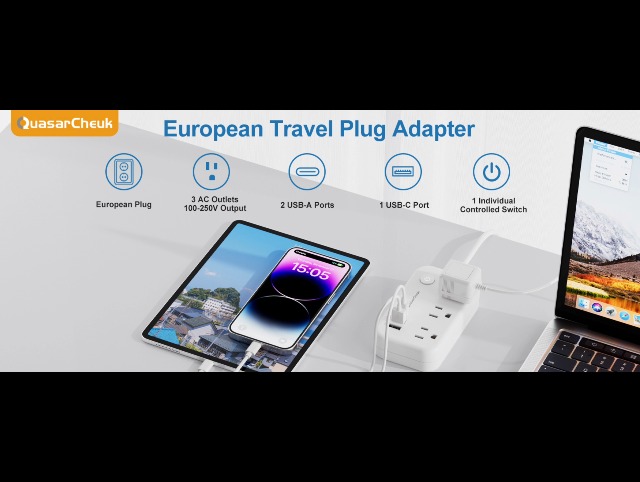 Amazon.com: Type E F Plug Adapter, Germany France Travel