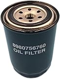 HZYM induction 898075676 Oil Filter Compatible With Isuzu 4LE1 4LE2 Engines, Fit For John Deere