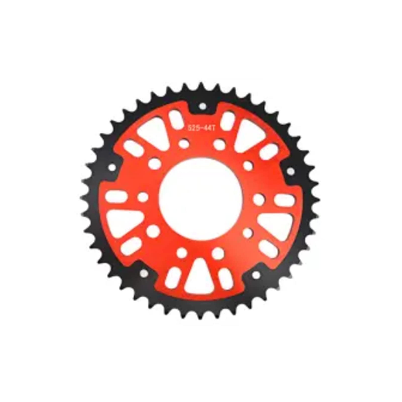 Rynplex 525 44T 110mm Motorcycle Rear Sprocket Gear Staring Wheels VRX400T VRX400 Roadster NC33 VRX 400 VLX600 Shadow VLX 600 Rear Chain Sprocket(Red)
