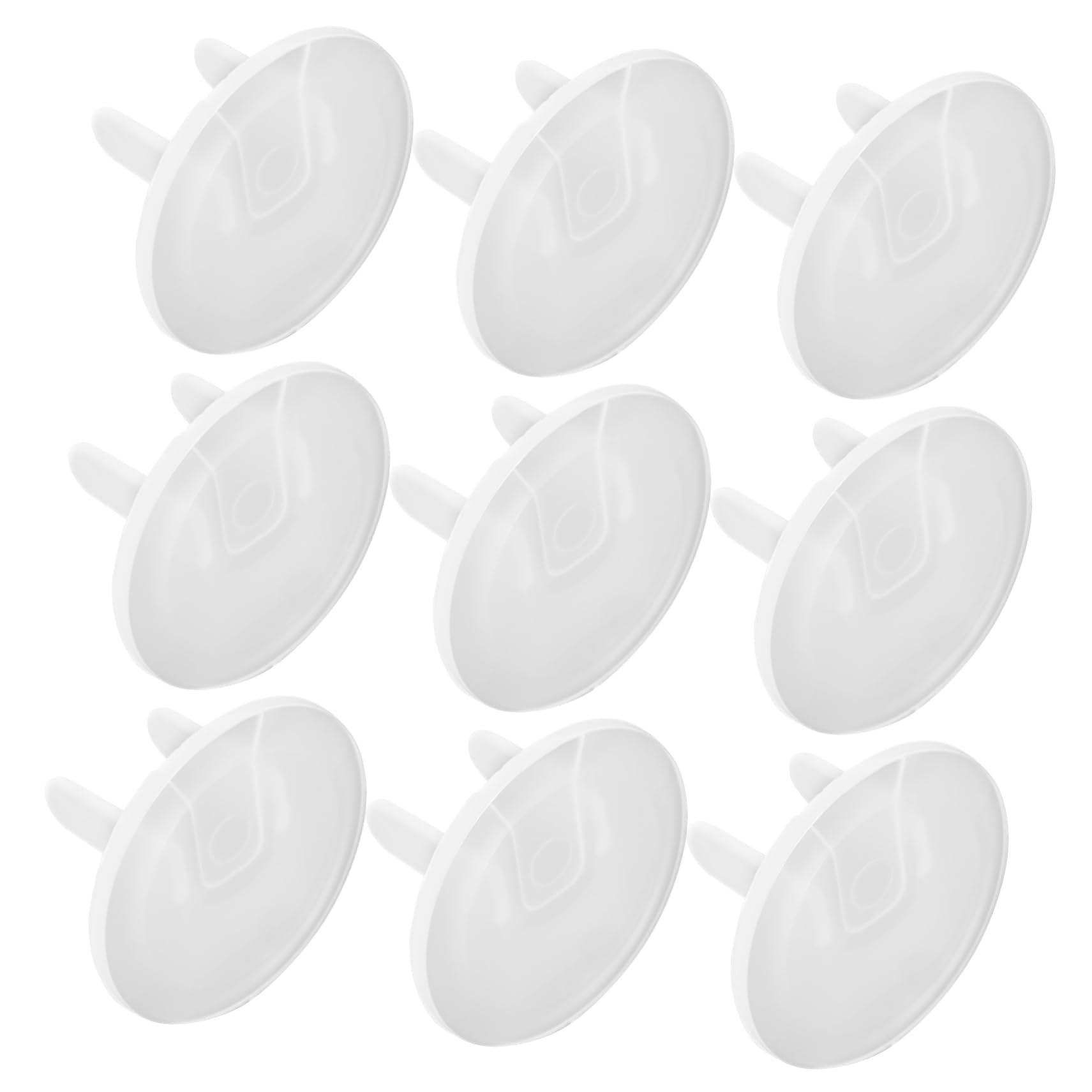 Yardwe 12Pcs Transparent Safety Outlet Covers Easy Installation Electrical Socket Protection Caps for Standard Outlets Babyproof Wall Plug Guard Peace of Mind for Parents