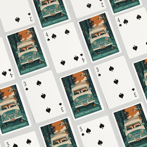 Baraja Póker Pacific Northwest 52 Cartas para Adultos miniatura 4
