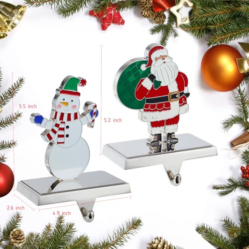 Set-of-4-Christmas-Stocking-Holder-for-Mantel-Christmas-Stocking-Hanger-for-Mantel-Metal-Deer-Tree-Santa-Snowman-Christmas-Stocking-Holder-for-Fireplace-Mantle-Heavy-Stocking-Hooks2023-New-Set Set of 4 Christmas Stocking Holder for Mantel Christmas Stocking Hanger for Mantel Metal Deer Tree Santa Snowman Christmas Stocking Holder for Fireplace Mantle Heavy Stocking Hooks2023 New Set