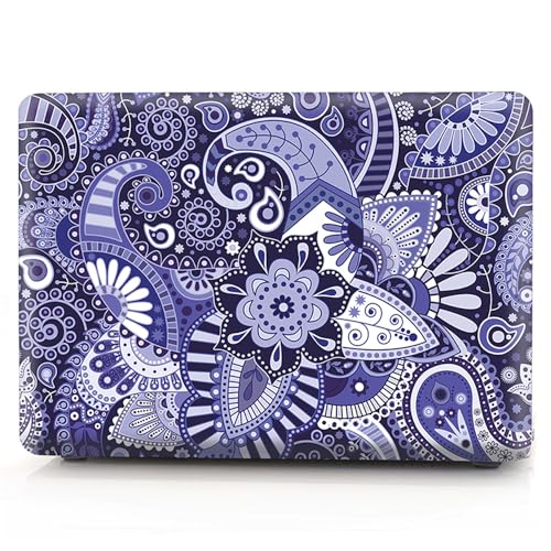Boîtier rigide MacBook Pro 14 protection plastique et couvre-clavier Paisley - 3