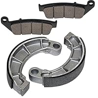 Algopix Similar Product 3 - Caltric Front Brake Pads  Rear Brake