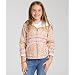 Billabong Girls' Tumbleweed Zip Up Sherpa Hoodie